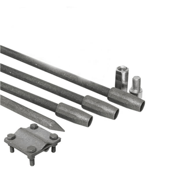 Комплект заземления с заострением 6м (стержни D=16мм)
