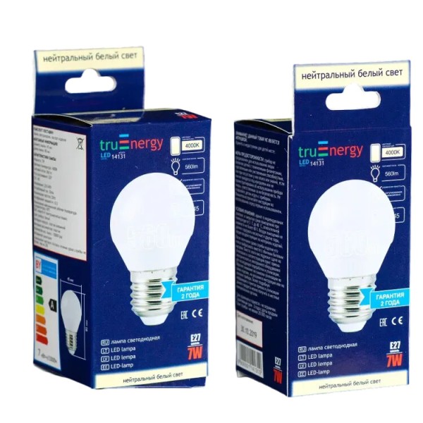 Лампочка светодиодная
LED E27 14131