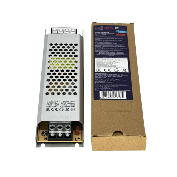 Блок питания
BLOCK MINI BM100W12V