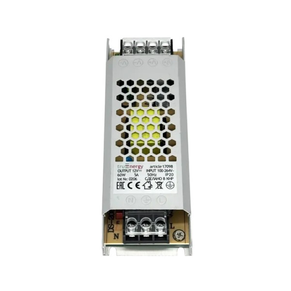 Блок питания
BLOCK MINI BM60W12V