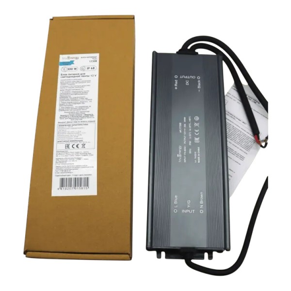 Блок питания
WATERPROOF WP300W12V
