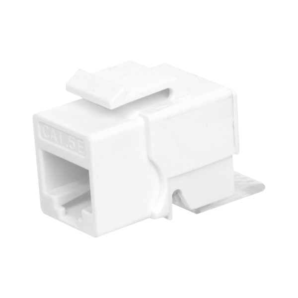 Модуль Keystone RJ45,  cat. 5e,  UTP,  90 град.,  белый