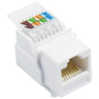 Модуль Keystone RJ45,  cat. 5e,  UTP,  90 град.,  белый