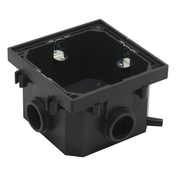 Лючок Surface 2 мод. (1 мод. 45х45 мм.),  оцинкованная сталь,  IP44,  (с уст. набором)