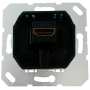 Механизм HDMI 2.0a,  черный,   разъем Type A 180° 4K  Full HD @ 48 Hz 3D,  HDR,   серия STRS