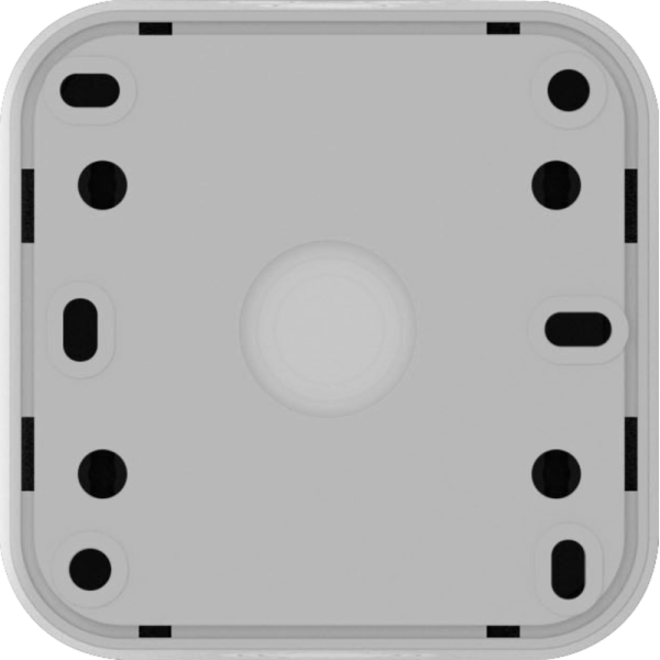 Переключатель 2-клавишный накладной,  цвет серый,  IP55,  серия W55