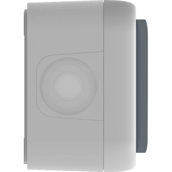 Переключатель 2-клавишный накладной,  цвет серый,  IP55,  серия W55