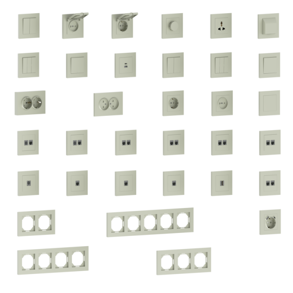 Рамка 2-я,  шампань,  серия A07