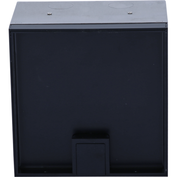 Лючок в пол 6 мод. (2 мод. 45х45 мм. + 2 мод. 22.5х45 мм.),  металл антрацит