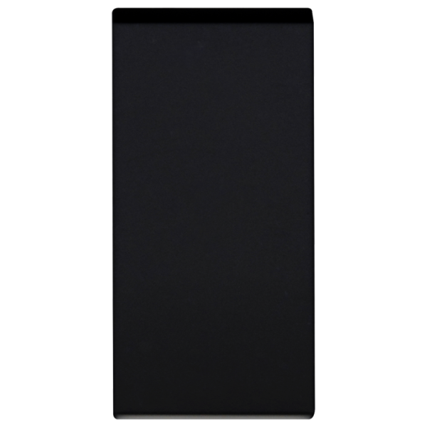 Переключатель 10А,  1 мод.,  черн. (22.5х45мм),  серия (тип) DA