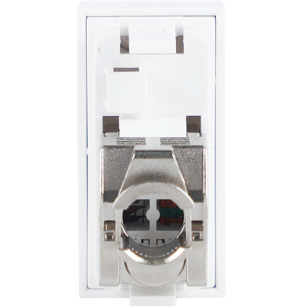 Розетка DEC RJ45 FTP кат.5e,  1мод.,  бел. (22.5х45мм),  серия (тип) DEC