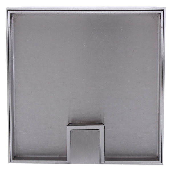 Лючок в пол 6 мод. (2 мод. 45х45 мм. + 2 мод. 22.5х45 мм.),  металл,  в уровень с напольным покрытием