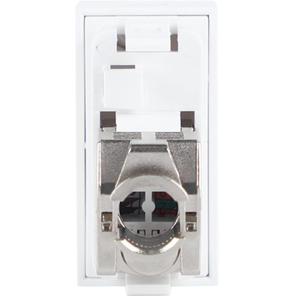 Розетка DEC RJ45 FTP кат.6,  1мод.,  бел. (22.5х45мм),  серия (тип) DEC