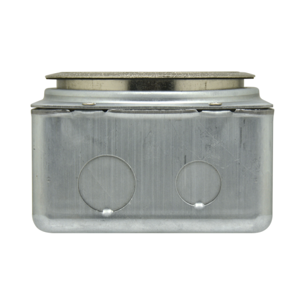 Лючок в пол 3 мод. (1 мод. 45х45 мм. + 1 мод. 22.5х45 мм.),  серебро