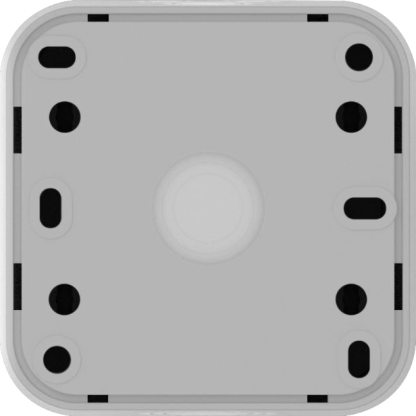 Выключатель звонкового типа 1-клавишный накладной,  цвет серый,  IP55,  серия W55