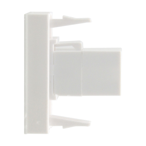 Розетка информационная USB для передачи данных,  1мод.,  бел. (22.5х45мм),  USB3.0,  серия (тип) D