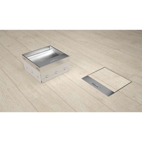 Лючок в пол 12 мод. (6 мод. 45х45 мм.)