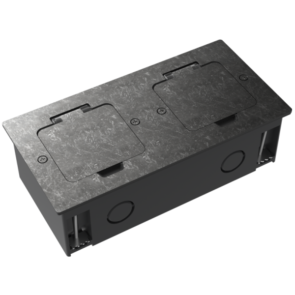 Лючок Surface 4 мод. (2 мод. 45х45 мм.),  оцинкованная сталь,  IP44