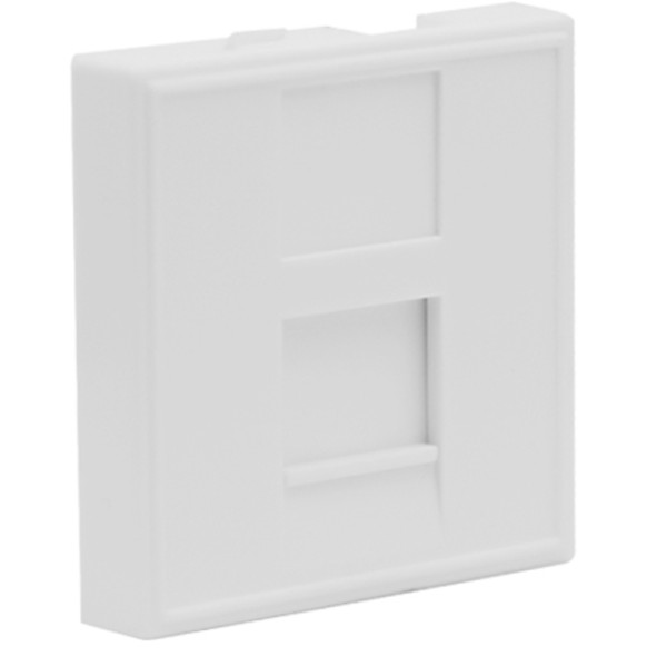 Розетка DEC RJ45 UTP кат.6,  2мод.,  бел. (45х45мм),  серия (тип) DEC