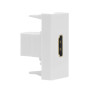 Розетка HDMI,  1мод.,  бел. (22.5х45мм)