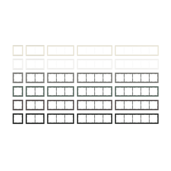 Рамка 2-я стекло изумруд,  серия R98 Glass