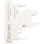 Розетка DEC RJ45 UTP кат.6a,  1мод.,  бел. (22.5х45мм)