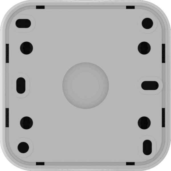 Розетка 1-я с защитной крышкой,  2К+З и шторками,  накладная,  цвет серый,  IP55,  серия W55