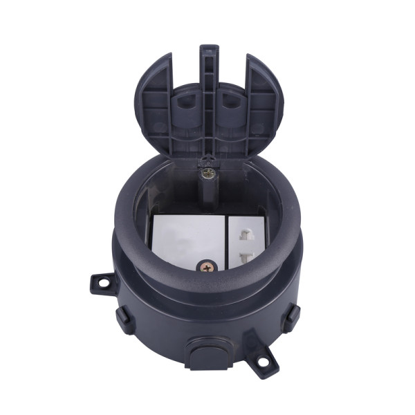 Лючок в пол 3 мод. (1, 5 мод. 45х45 мм.),  пластик