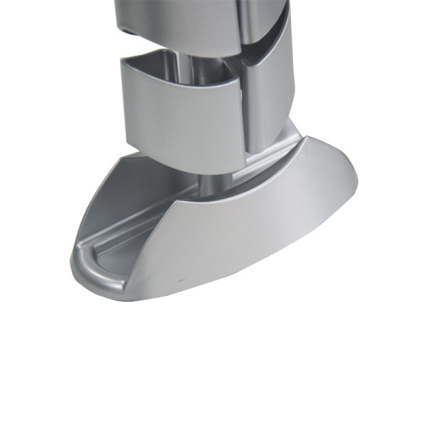 Кабель-канал вертикальный гибкий OvaleDesign,  пластик,  серебро,  длина 0.745м