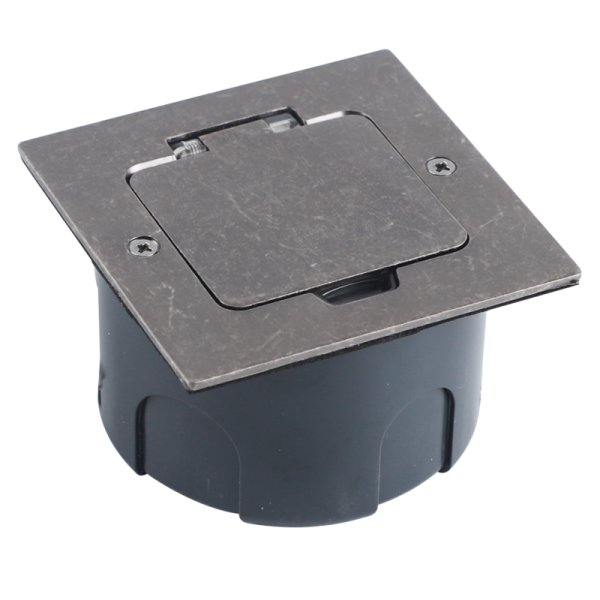 Лючок Surface 2 мод. (1 мод. 45х45 мм.),  оцинкованная сталь,  IP44,  (с уст. набором)