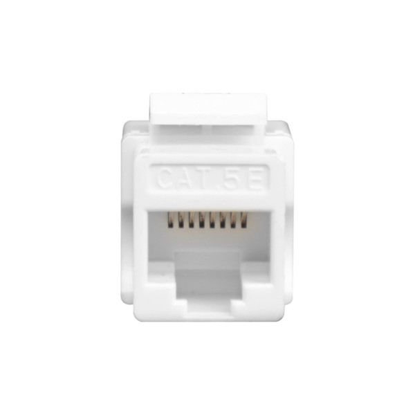 Модуль Keystone RJ45,  cat. 5e,  UTP,  90 град.,  белый