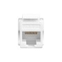 Модуль Keystone RJ45,  cat. 5e,  UTP,  90 град.,  белый