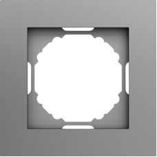 Рамка 1-я,  сталь,  серия A07