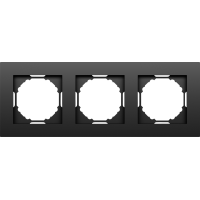 Рамка 3-я,  матовый карбон,  серия A07