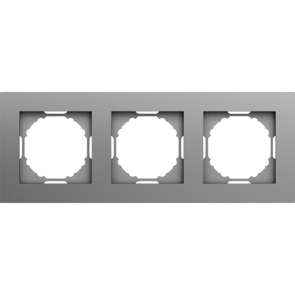 Рамка 3-я,  сталь,  серия A07