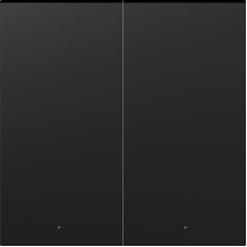 Клавиша 2-я с подсветкой,  матовый карбон,  серия A07