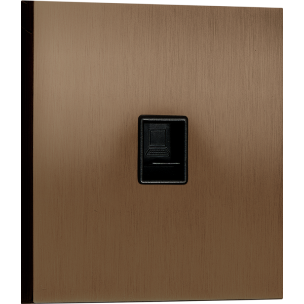 Компьютерная розетка RJ45 cat.6/ClassE,  бронза,  серия N96