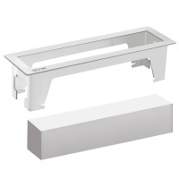 Встраиваемый розеточный блок 12 мод. (6 мод. 45х45)