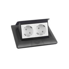 Выдвижной блок Snap 4 мод. антрацит (с уст. набором)