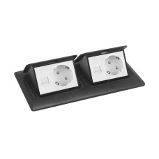 Выдвижной блок Snap 6 (3+3) мод. антрацит (с уст. набором)