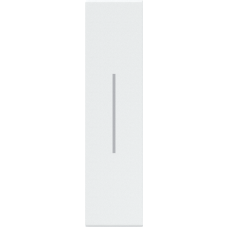 Лицевая панель для выкл. и переключателей 1 модуль,  белый