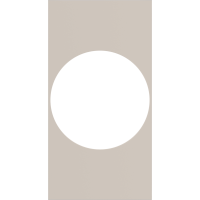 Лицевая панель для розеток 2К+З нем.ст. 2 модуля,  песочный