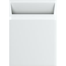 Лицевая панель для карточного выключателя 2 модуля,  белый