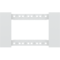 Декоративная рамка 4 модуля итал.стандарт,  белый