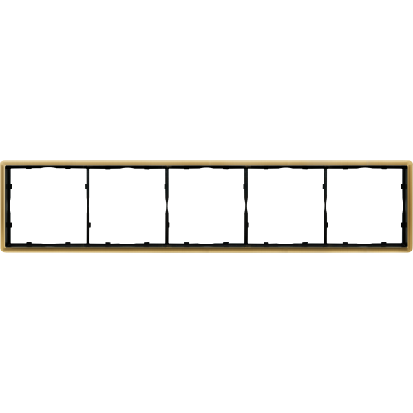 Рамка 5-я,  матовое золото,  серия R98 METAL