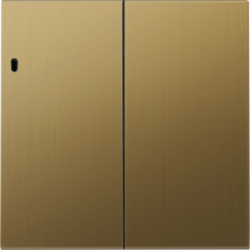 Клавиша 2-я с подсветкой,  матовое золото,  серия R98 METAL