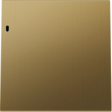 Клавиша 1-я с подсветкой,  матовое золото,  серия R98 METAL