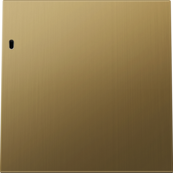 Клавиша 1-я с подсветкой,  матовое золото,  серия R98 METAL