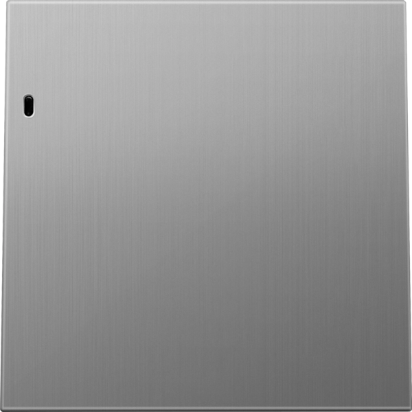 Клавиша 1-я с подсветкой,  никель,  серия R98 METAL