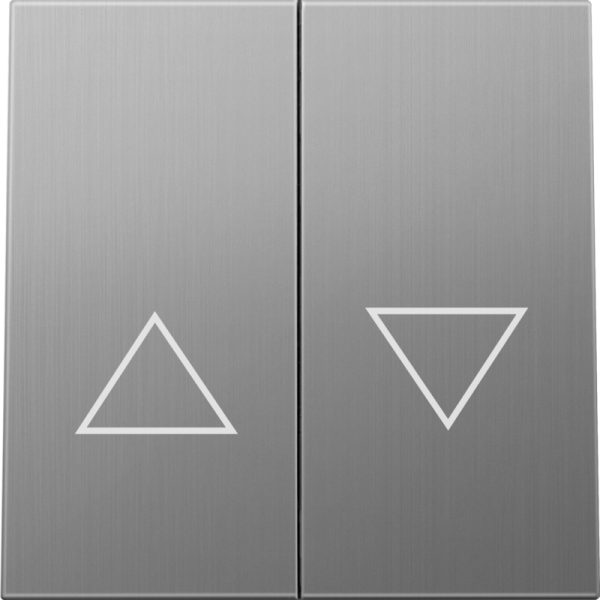 Клавиша 2-я со стрелками для жалюзи,  никель,  серия R98 METAL